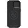 Spigen Optik Armor MagFit tartós tok csúsztatható kamerafedéllel és MagSafe-vel - iPhone 15 Pro Max - fekete