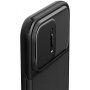 Spigen Optik Armor MagFit tartós tok csúsztatható kamerafedéllel és MagSafe-vel - iPhone 15 Pro Max - fekete