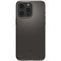 Spigen Thin Fit ultravékony tok - iPhone 15 Pro Max - sötétbarna
