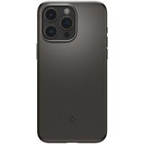Spigen Thin Fit ultravékony tok - iPhone 15 Pro Max - sötétbarna