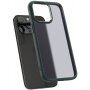Spigen Ultra Hybrid Matte átlátszó matt tok - iPhone 15 Pro Max - sötétzöld