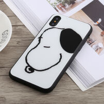 Tok iPhone X / XS - vidám Snoopy