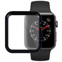 Tok kijelző védővel Apple Watch 42mm - fekete