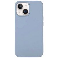 Szilikon tok iPhone 15 Plus - kék-szürke