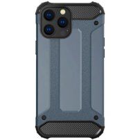 Szuper tartós "Armor" tok iPhone 15 Pro Max - sötétkék