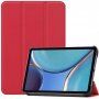 PU műbőr borító, alvás funkció - iPad mini 6 / mini 7 - piros