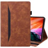 Elegáns tok kártyatároló rekeszekkel - iPad mini 6 / mini 7 - barna
