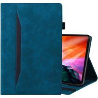 Elegáns tok kártyatároló rekeszekkel - iPad mini 6 / mini 7 - sötétkék