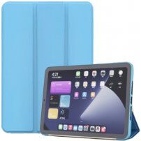 Matt tok állvánnyal - iPad mini 6 / mini 7 - kék