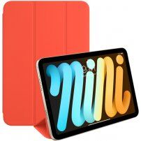 Eredeti Apple Smart Folio mágneses cover tok - iPad mini 6 / mini 7 - élénk narancssárga