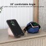 2 az 1-ben szilikon gyémánt alakú állvány MagSafe / Apple Watch töltőhöz - rózsaszín