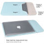 Elegáns borító - iPad 13"-ig / MacBook 14"-ig - fekete