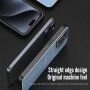 R-JUST alumínium tok iPhone 15 Pro készülékhez - ezüst