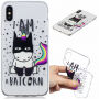 Műanyag tok iPhone X / XS - Batcorn