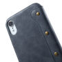 Flip cover tok iPhone XR - szürke