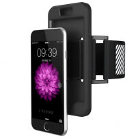 Sport borító kézre 2in1 - Apple iPhone 6 / 6S - fekete