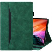 Elegáns tok kártyatároló rekeszekkel - iPad mini 6 / mini 7 - sötétzöld