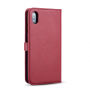2 az egyben levehető flip cover tok iPhone XS Max - piros