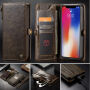 CASEME 2 az egyben levehető tok iPhone XS Max - barna