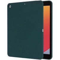 Matt, puha műanyag tok iPad 10,2" (2019-2021) készülékhez - petróleumkék