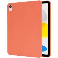 Puha műanyag matt borítás iPad 10,9"-hez (2022) - narancssárga