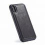 2 az egyben levehető tok fogantyúval iPhone XS Max - fekete