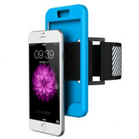 Sport borító kézre 2in1 - Apple iPhone 6 / 6S - kék