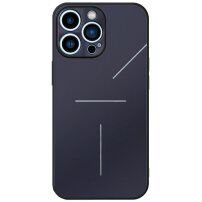 R-JUST alumínium tok iPhone 15 Pro készülékhez - kék