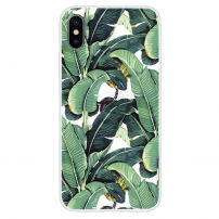 Puha tok iPhone XS Max - banánfa levelek