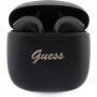 Guess True Wireless Script Logo vezeték nélküli fejhallgató Apple készülékekhez - fekete