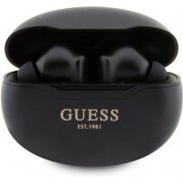 Guess True Wireless Metalic Finish vezeték nélküli fejhallgató Apple készülékekhez - fekete