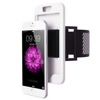 Sport borító kézre 2in1 - Apple iPhone 6 / 6S - fehér