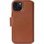 Decoded Detachable Wallet 2 az 1-ben levehető flip tok iPhone 15 Plus készülékhez - barna
