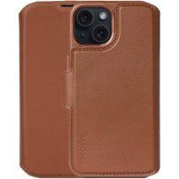 Decoded Detachable Wallet 2 az 1-ben levehető flip tok iPhone 15 Plus készülékhez - barna