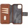 Decoded Detachable Wallet 2 az 1-ben levehető flip tok iPhone 15 Plus készülékhez - barna