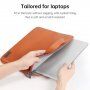 Táska tartozéktáskával és pánttal - iPad 13" -ig / MacBook 14" -ig - rózsaszín