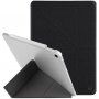 UNIQ Yorker Kanvas Plus borító állvánnyal origami - iPad Air 4 (2020) / Air 5 (2022) / Pro 11" (2018) - fekete
