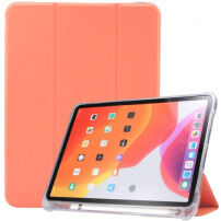 Smart borító állvánnyal és tárolóval Apple Pencil - iPad Air 4 (2020) / Air 5 (2022) - narancssárga