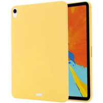 Matt szilikon borítás - iPad Air 4 (2020) / Air 5 (2022) / Pro 11" (2018) - sárga