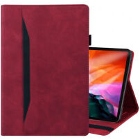 Elegáns tok kártyatároló rekeszekkel - iPad Air 4 (2020) / Air 5 (2022) / Pro 11" (2018-2022) - piros