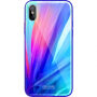 NILLKIN 3v1 ajándékcsomagolás (védőtok / vezeték nélküli töltő / töltő kábel) - iPhone X - kék