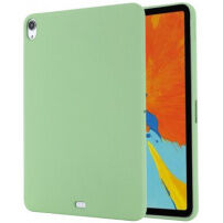 Matt szilikon borítás - iPad Air 4 (2020) / Air 5 (2022) / Pro 11" (2018) - zöld