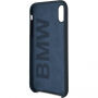 BMW Silicone Hard Case tok iPhone X / XS - navy