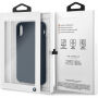 BMW Silicone Hard Case tok iPhone X / XS - navy