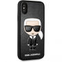Karl Lagerfeld Ikonik TPU borító iPhone X / XS - fekete