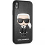 Karl Lagerfeld Ikonik TPU borító iPhone XR - fekete