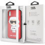 Karl Lagerfeld Space Cosmonaut Case tok iPhone XR - piros