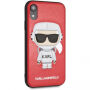 Karl Lagerfeld Space Cosmonaut Case tok iPhone XR - piros