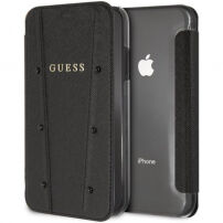 Guess Kaia Book Case borító iPhone XR - fekete