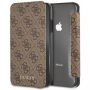 Guess Charms Book Case tok iPhone XR - barna